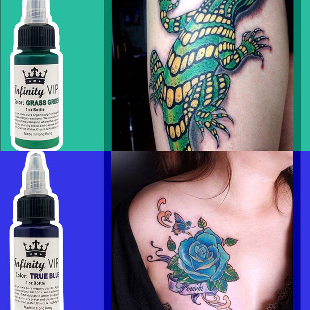 30ml Tattoo Ink Pigment Body Art Tattoo Kits Professional Beauty Paints Makeup Tattoo Supplies Semi-permanent Eyebrow TSLM2