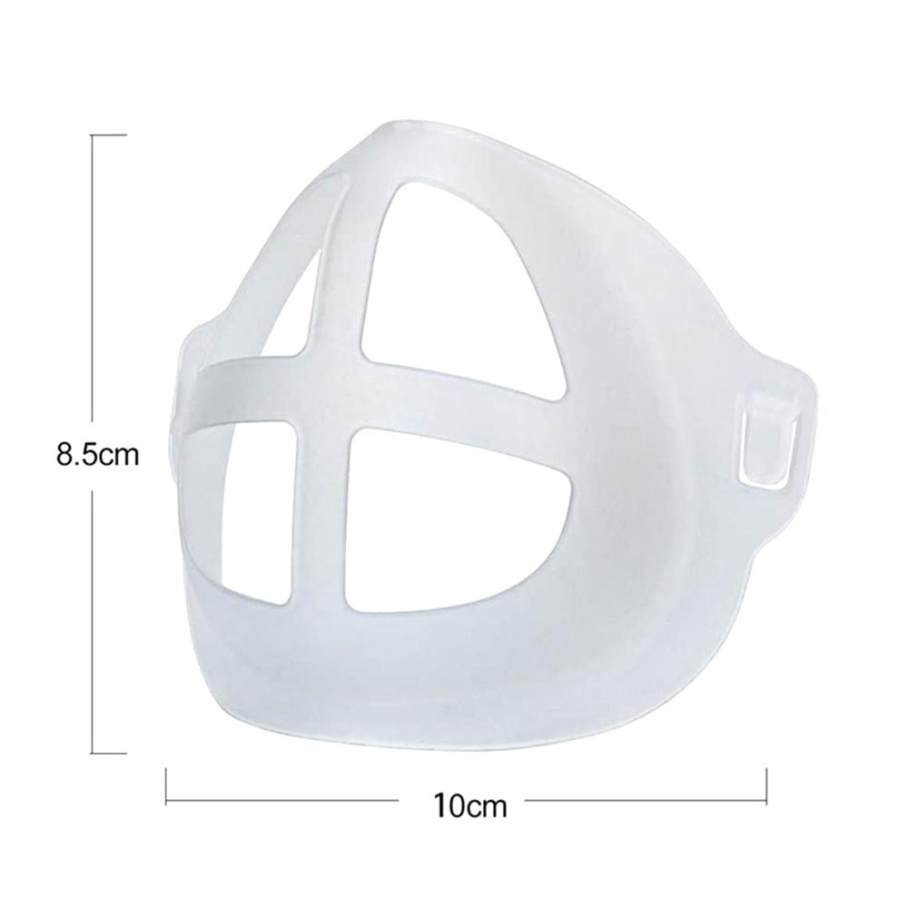 5pcs 3D Breathable Valve Mouth Mask Support Breathing Assist Mask Inner Cushion Bracket Food Grade PE Mask Holder