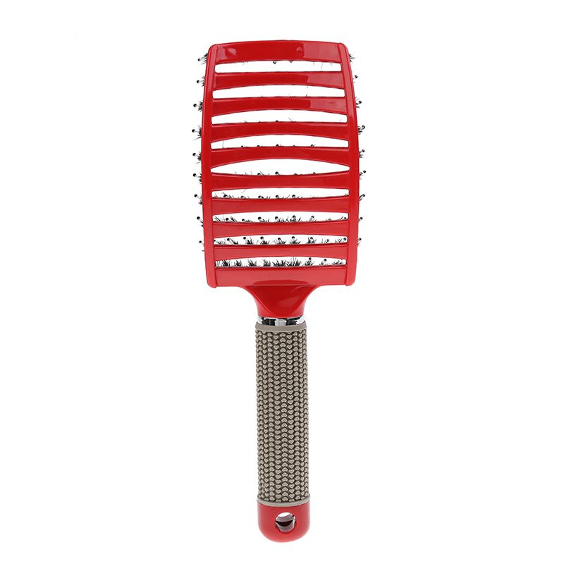 Hair Scalp Massage Comb Hairbrush Bristle Nylon Women Wet Curly Detangle Hair Brush for Salon Hairdressing Styling Tools