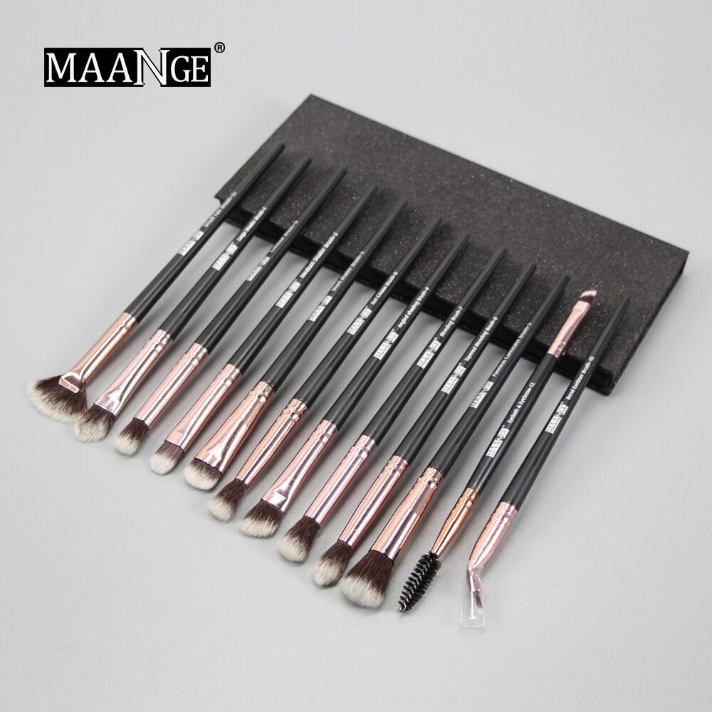 MAANGE 6pcs-20pcs Makeup Brushes Set Professional with Natural Hair Foundation Powder Eyeshadow Make Up Brush Blush