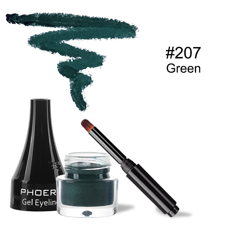 Green Lasting Matte Eyeliner Pen Natural Gel Eyeliner Gum Not Fade Easy To Wear Waterproof Eye Liner Makeup Tools TSLM1