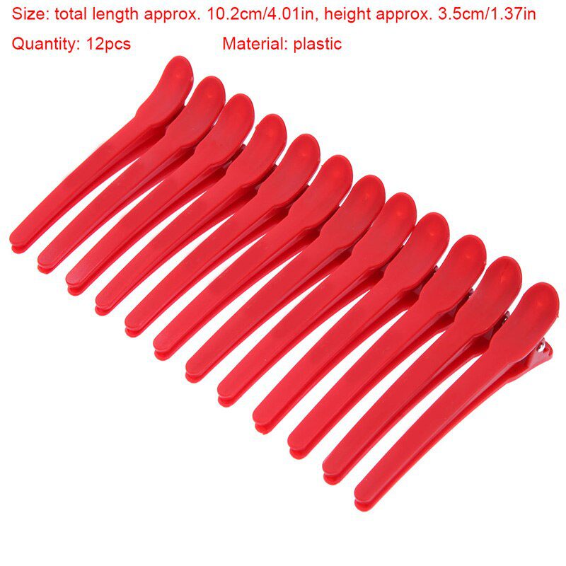 10/12 PCS Alligator Hair Clips Pro Hairdressing Salon Sectioning Hair Styling Tool Braiding Clip Hairpins Accessory Hair Pin