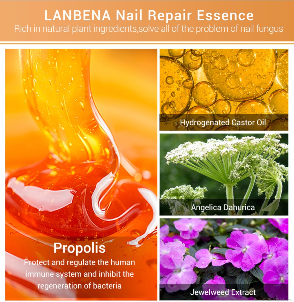 LANBENA Nail Repair Liquid Treatment with File Nail Anti Remove Nail Onychomycosis Fungus Toe Nourishing Brighten Nail TSLM1