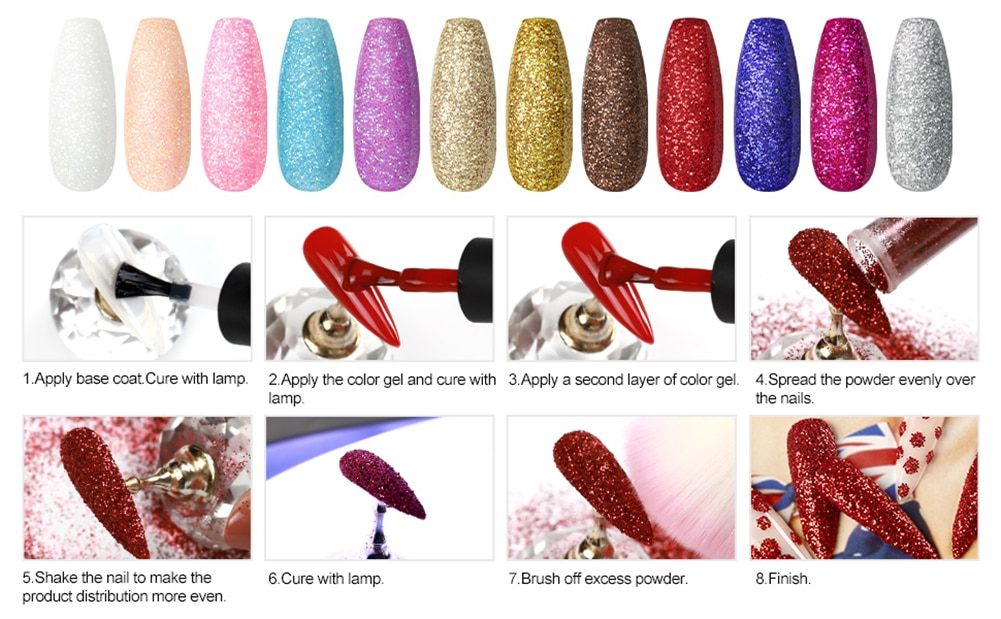 Full Nail Manicure Set Pro Acrylic Kit With Drill Machine Acrylic Liquid Nail Glue Glitter Powder Nail Tips Nail Art Tool Kit