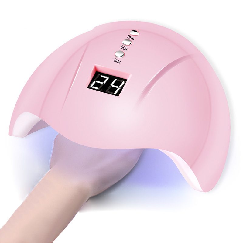 120W UV LED Nail Lamp Nail Dryer 57 LEDs Lamp Quick Drying Nail Gel Polish Manicure Pedicure Professional Nail Salon Lamp Dryer