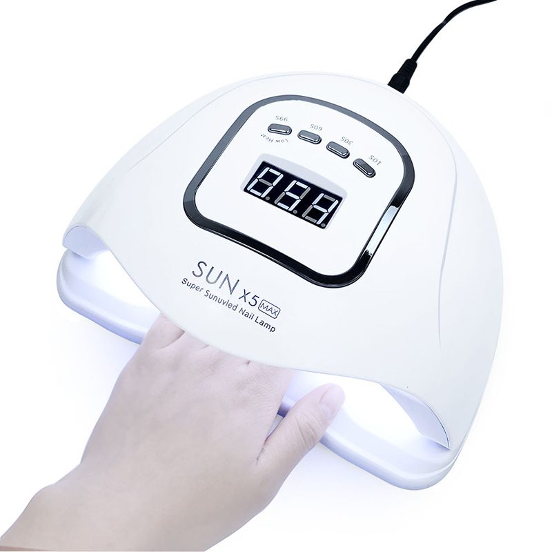 120W UV LED Nail Lamp Nail Dryer 57 LEDs Lamp Quick Drying Nail Gel Polish Manicure Pedicure Professional Nail Salon Lamp Dryer