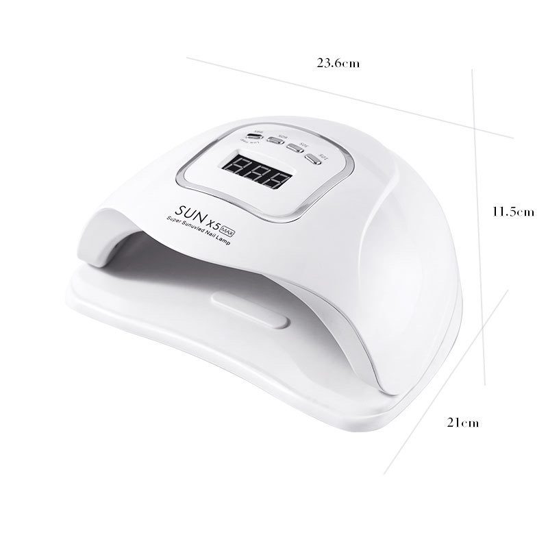 120W UV LED Nail Lamp Nail Dryer 57 LEDs Lamp Quick Drying Nail Gel Polish Manicure Pedicure Professional Nail Salon Lamp Dryer