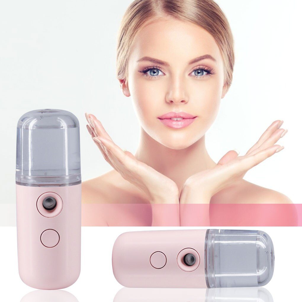 Nano Face Moisturizing Sprayer USB Rechargeable Portable Air Humidifier Handheld Water Atomizer Face Skin Care Tools