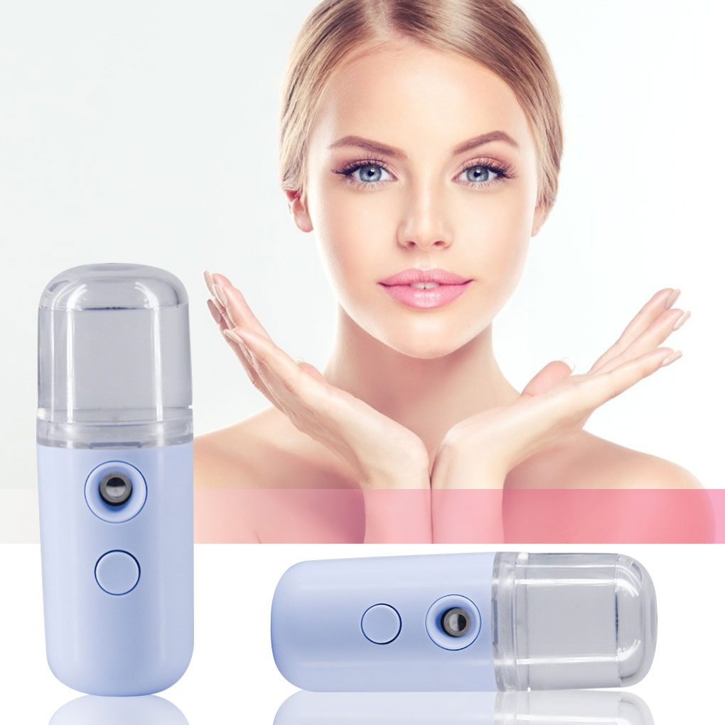 Nano Face Moisturizing Sprayer USB Rechargeable Portable Air Humidifier Handheld Water Atomizer Face Skin Care Tools