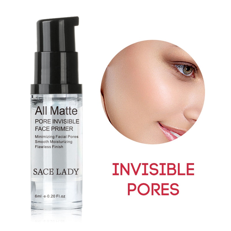 Invisible Pores Base Face Primer Matte Makeup Foundation Cream Waterproof No-stimulate Concealer Whitening Comestics Tools TSLM1