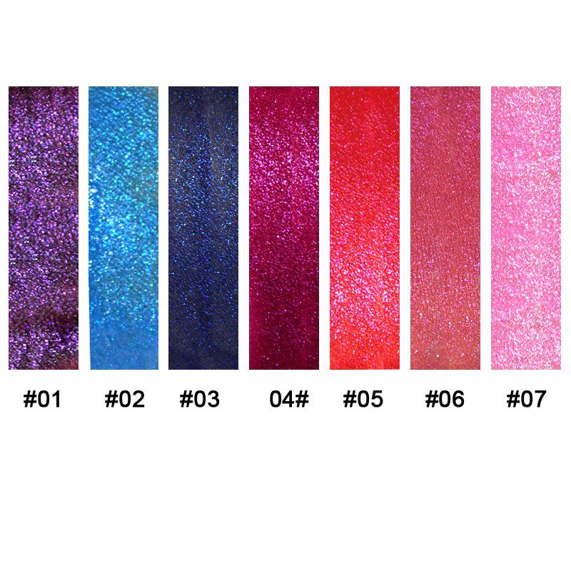 13 colors lip gloss long-lasting shiny gloss matte liquid lipstick waterproof metallic makeup blue purple pink lipstick