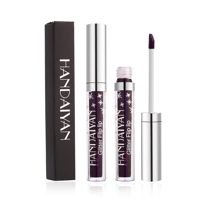 13 colors lip gloss long-lasting shiny gloss matte liquid lipstick waterproof metallic makeup blue purple pink lipstick
