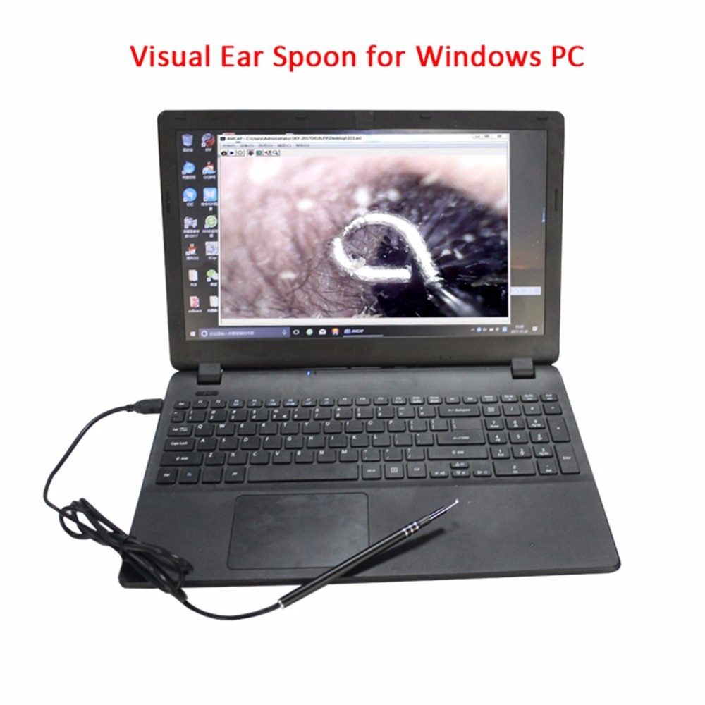 New Multifunctional USB Ear Cleaning Tool HD Visual Ear Spoon Earpick With Mini Camera Pen Ear Care In-ear Cleaning Endoscope