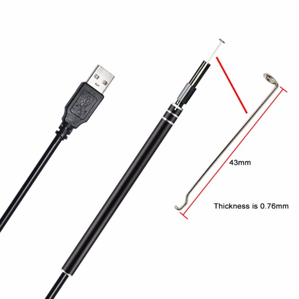 New Multifunctional USB Ear Cleaning Tool HD Visual Ear Spoon Earpick With Mini Camera Pen Ear Care In-ear Cleaning Endoscope