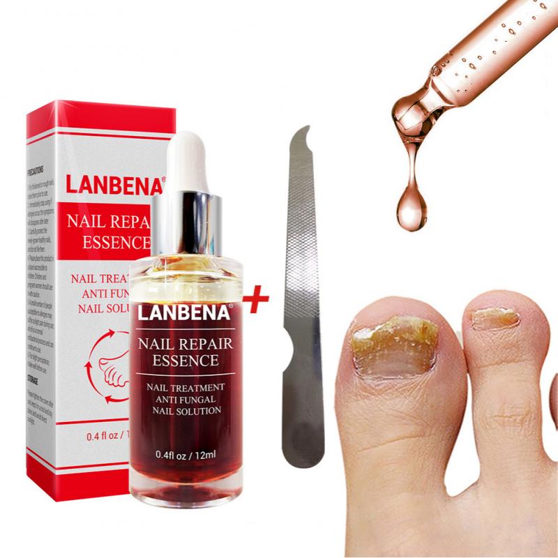 Upgraded Version LANBENA Nail Repair Liquid Treatment With File Nail Anti Remove Nail Onychomycosis Fungus Toe Nail Care TSLM1