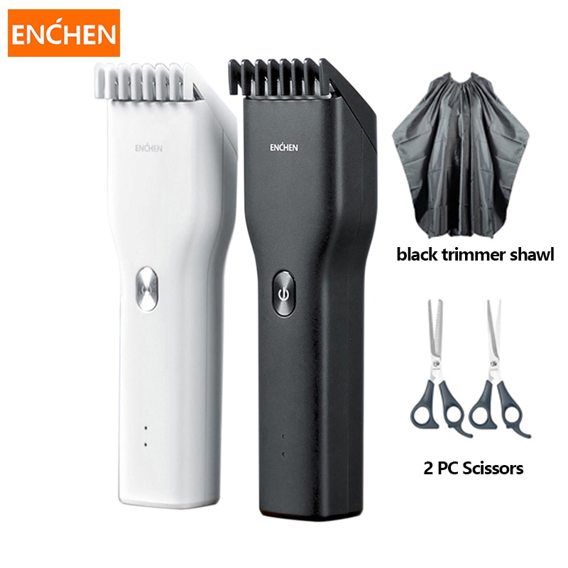 Enchen Electric Hair Trimmer Clipper USB Hair Cutter Fast Charging Hair Men Trimmer Clipper Barbershop Home Use