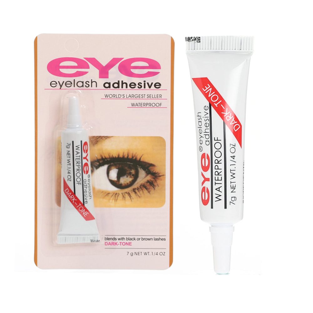 1PC False Eyelashes Makeup Adhesive False Eyelash Glue Clear-white Dark-black Waterproof Eye Lash Cosmetic Tools TSLM1