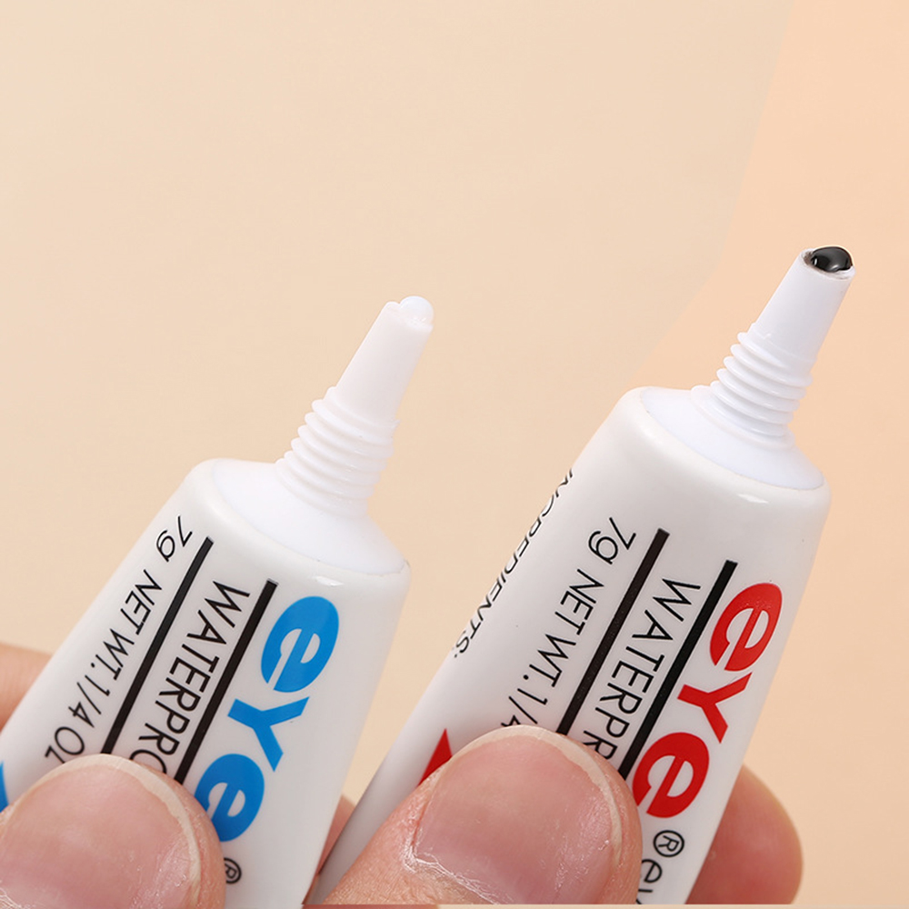 1PC False Eyelashes Makeup Adhesive False Eyelash Glue Clear-white Dark-black Waterproof Eye Lash Cosmetic Tools TSLM1