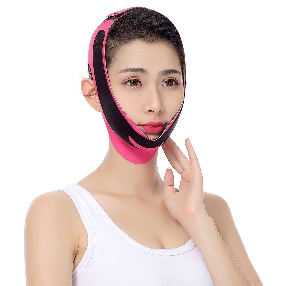 Elastic Face Slimming Bandage V Line Face Shaper Women Chin Cheek Lift Up Belt Facial Anti Wrinkle Strap Face Care Tools