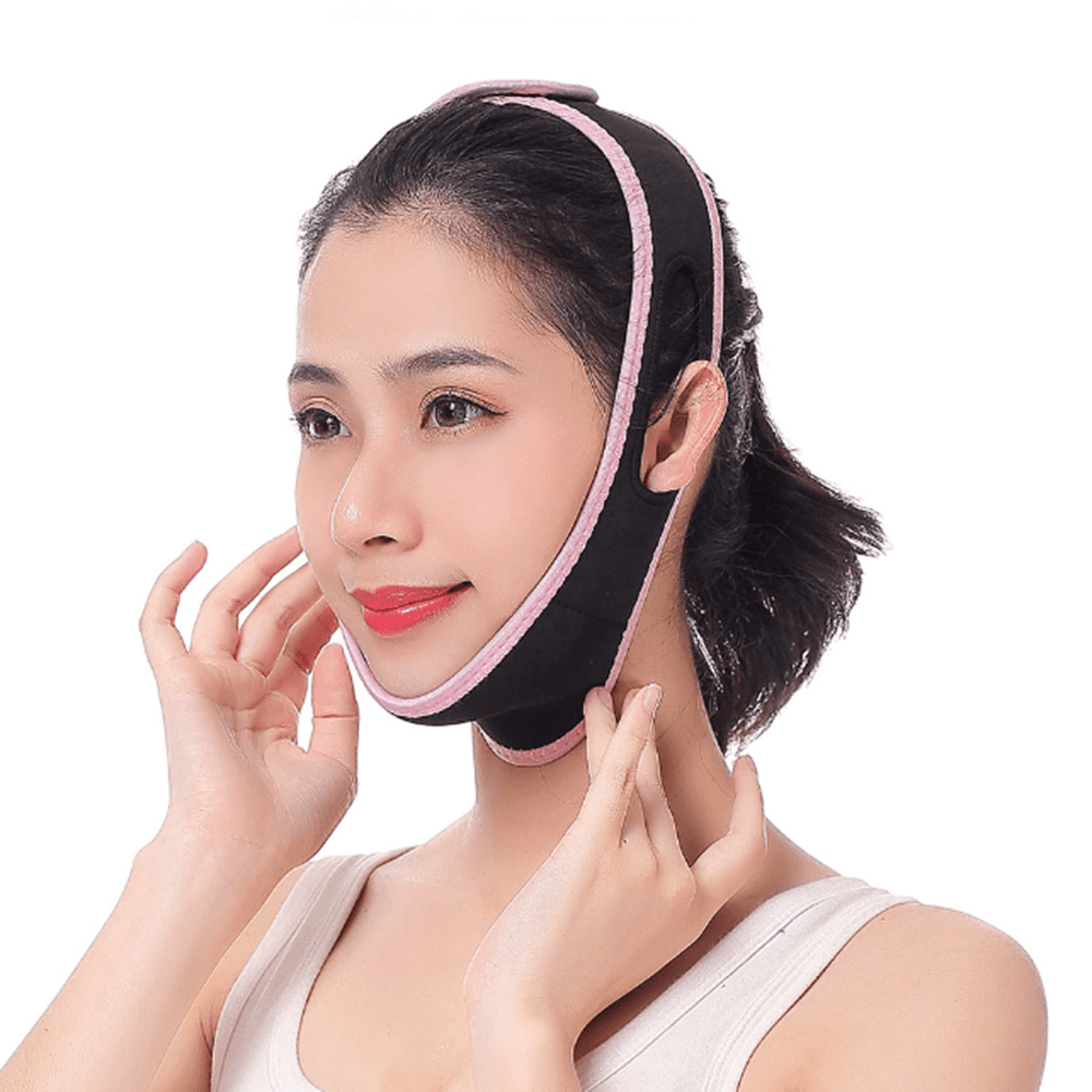 Elastic Face Slimming Bandage V Line Face Shaper Women Chin Cheek Lift Up Belt Facial Anti Wrinkle Strap Face Care Tools