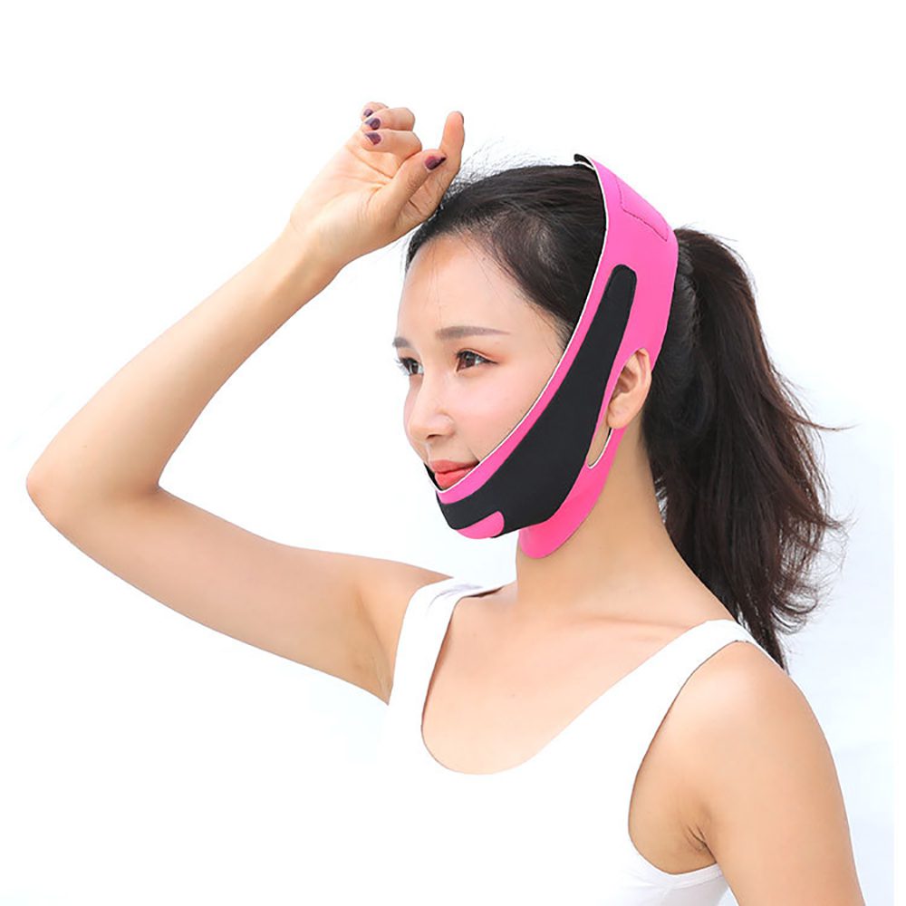 Elastic Face Slimming Bandage V Line Face Shaper Women Chin Cheek Lift Up Belt Facial Anti Wrinkle Strap Face Care Tools