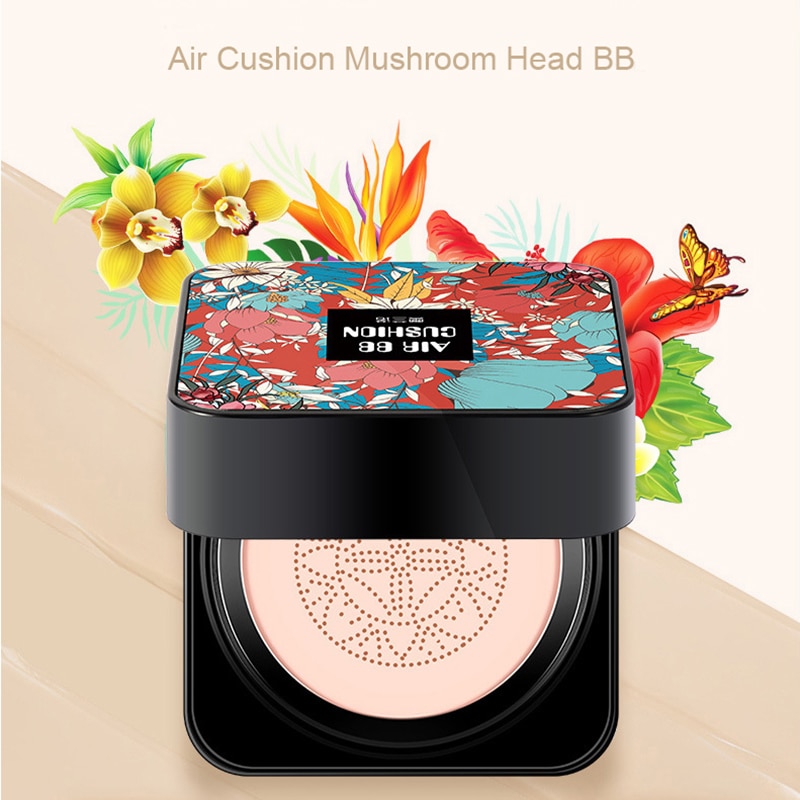 Beauty bbglow Air Cushion Mushroom Head CC Cream Concealer Moisturizing Makeup BB Cream Sponge Puff Korean Cosmetic TSLM2
