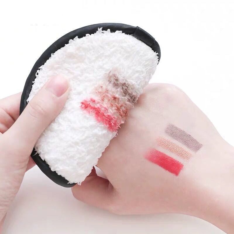 1PCS Reusable Microfiber Makeup Remover Pads Washable Cotton Pads Make Up Cleansing Puff Women Beauty Cosmetic Tools