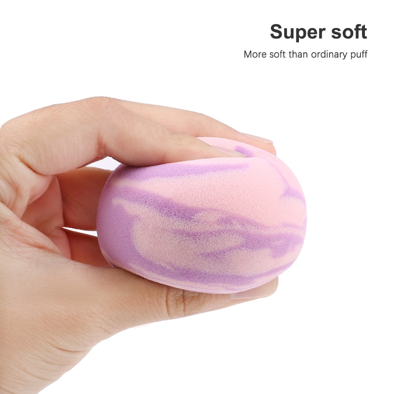 10/20 Pcs Soft Mix Color Makeup Sponge Face Beauty Cosmetic Powder Puff For Foundation Cream Concealer Make Up Blender Tools