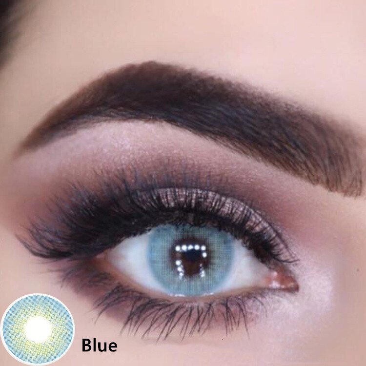 EYESHARE 1 Pair Aurora Europe Colored Contact Lens Yearly Use Cosmetic Contact Lenses Eye Color