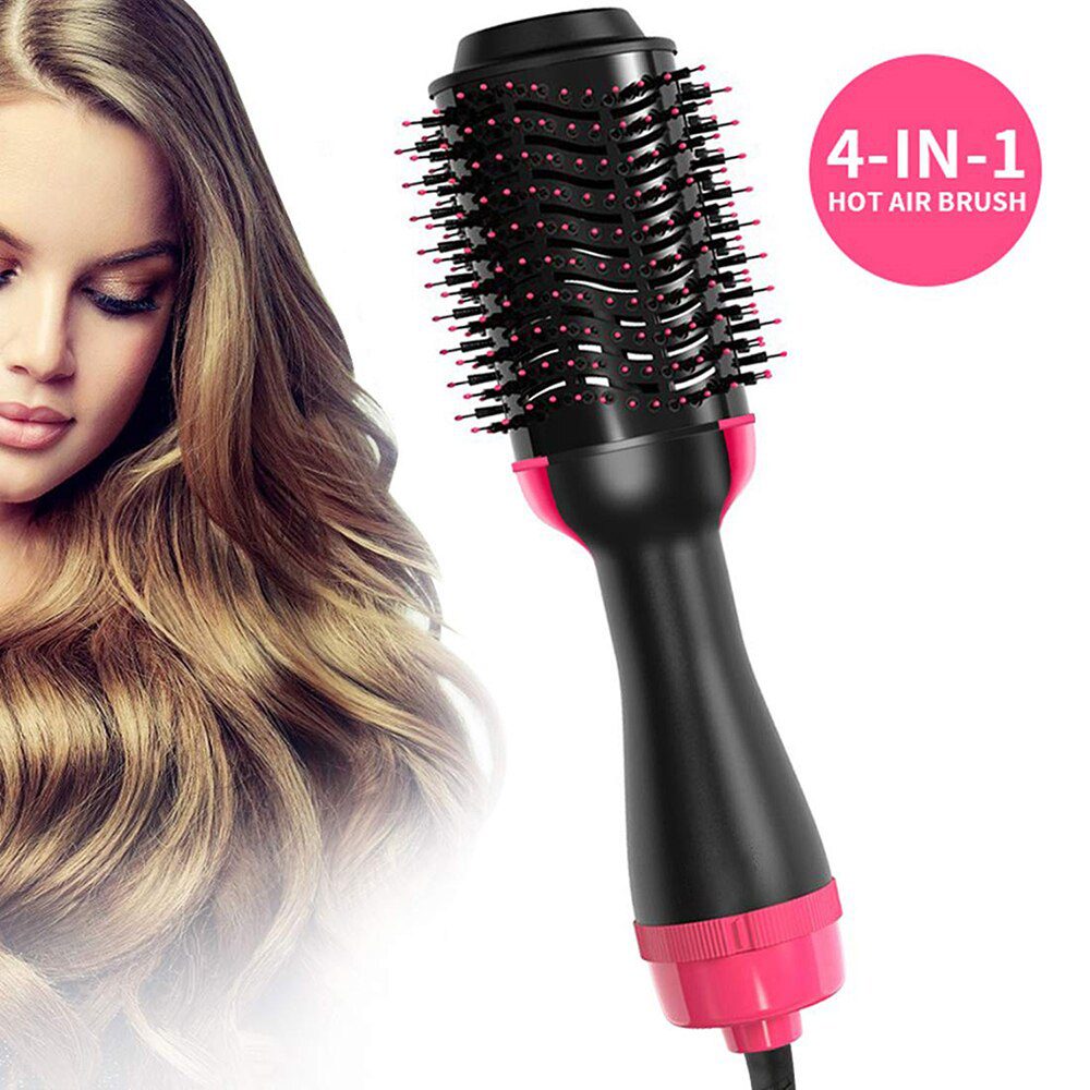 VIP Link Hair Dryer Brush Blow Dryer Hair Styler Hot Air Comb One Step Hair Dryer and Volumizer 3 in 1 Blower Brush Hairdryer