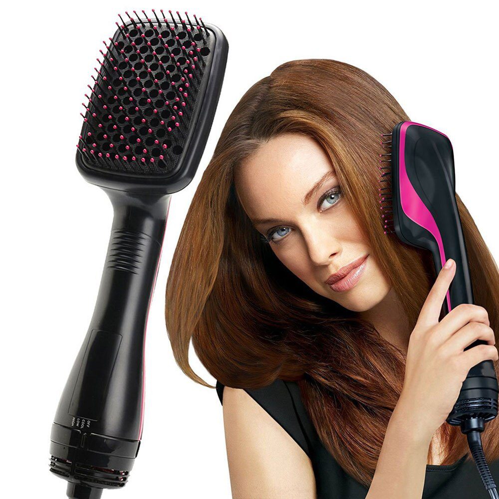 VIP Link Hair Dryer Brush Blow Dryer Hair Styler Hot Air Comb One Step Hair Dryer and Volumizer 3 in 1 Blower Brush Hairdryer