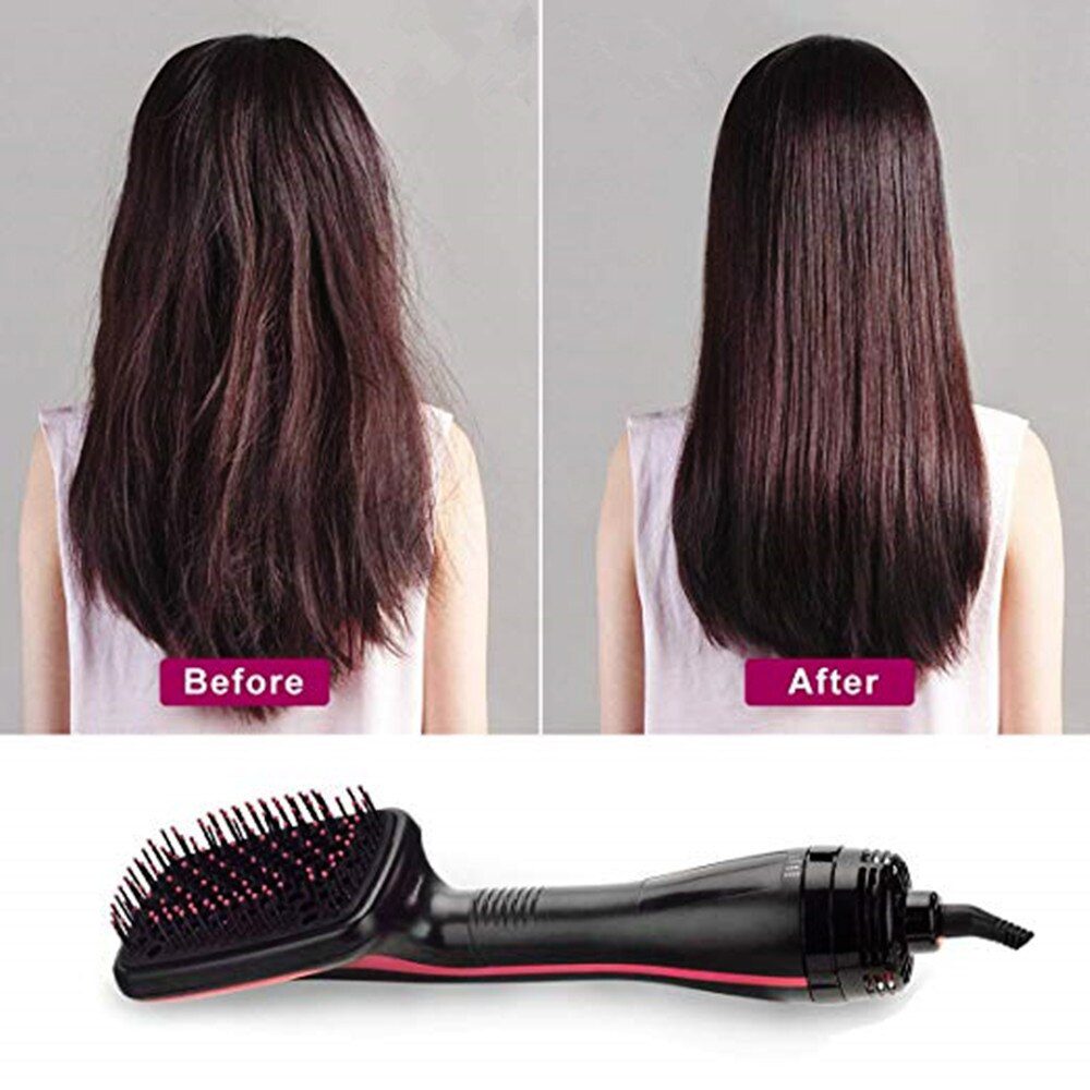 VIP Link Hair Dryer Brush Blow Dryer Hair Styler Hot Air Comb One Step Hair Dryer and Volumizer 3 in 1 Blower Brush Hairdryer