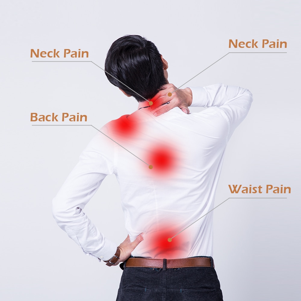 U Shape Electrical Shiatsu Back Neck Shoulder Body Massager Infrared Heated 4D Kneading Car/Home Massagem