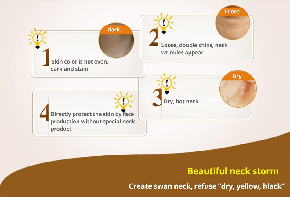 MEIKING Wrinkle Cream For Neck Whitening Moisturizing Nourishing Firming Neck Mask Skin Care Products