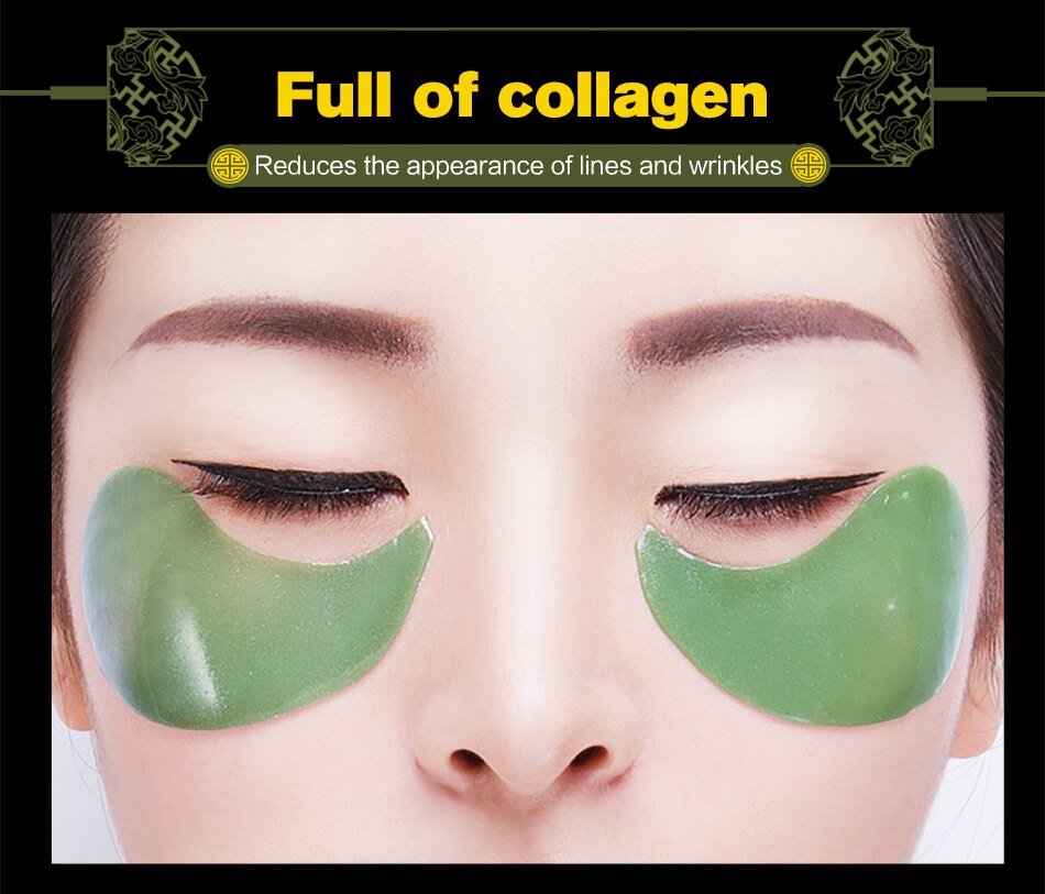 MEIKING Eye Patches 60 Pcs Collagen Crystal Hyaluronic Acid Remover Dark Circles Anti-wrinkle Patches Under The Eyes Of Korea