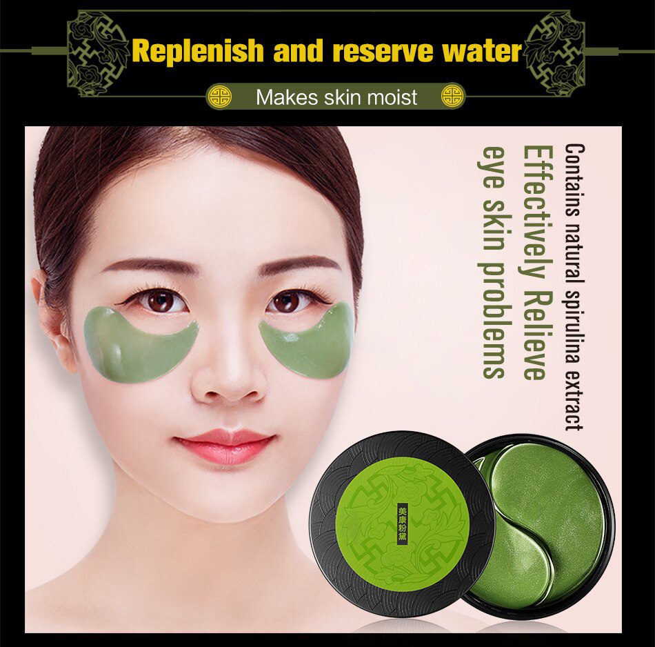 MEIKING Eye Patches 60 Pcs Collagen Crystal Hyaluronic Acid Remover Dark Circles Anti-wrinkle Patches Under The Eyes Of Korea