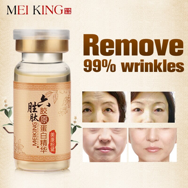 MEIKING Collagen Essence Oil Face Serum Repair Skin Care Anti Aging Anti Wrinkle Acne Treatment Whitening Moisturizer