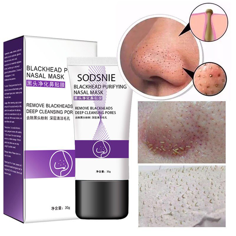 Blackhead Remover Nose Face Mask Pore Strip tearing Black Mask Peeling Acne Treatment Unisex Deep Cleansing Skin Care Korea