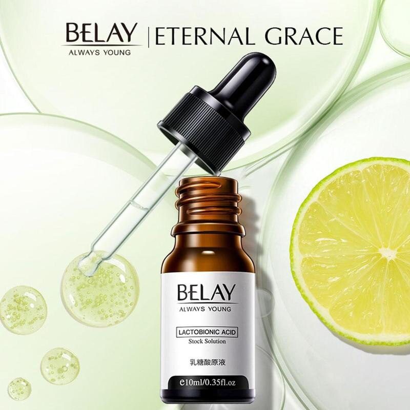 Belay ZeroPore Instant Perfection Serum Lactobionic Acid Face Solution Serum Minimize Pores Oil-Control Whitening Anti-Wrinkle