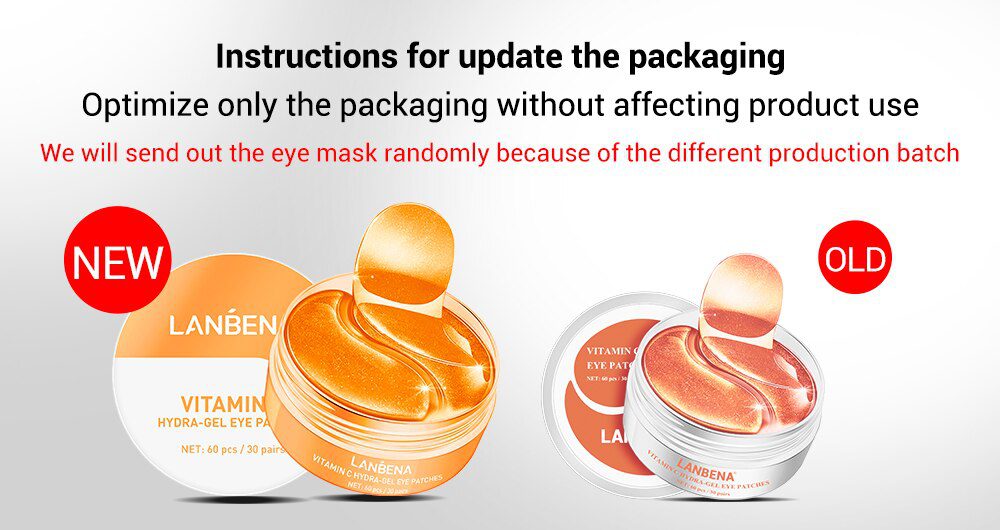 LANBENA Eye Mask Collagen Eye Patch Skin Care Hyaluronic Acid Gel Moisturizing Retinol Anti Aging Remove Dark Circles Eye Bag