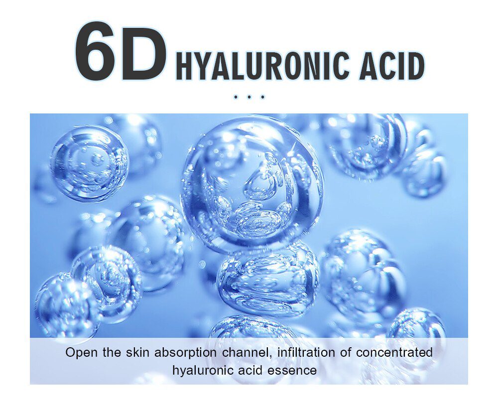 VIBRANT GLAMOUR Hyaluronic Acid Face Serum Moisturizing Shrink Pores Remove Fine Lines Anti-Aging Anti-Wrinkle Deep Care 30ml