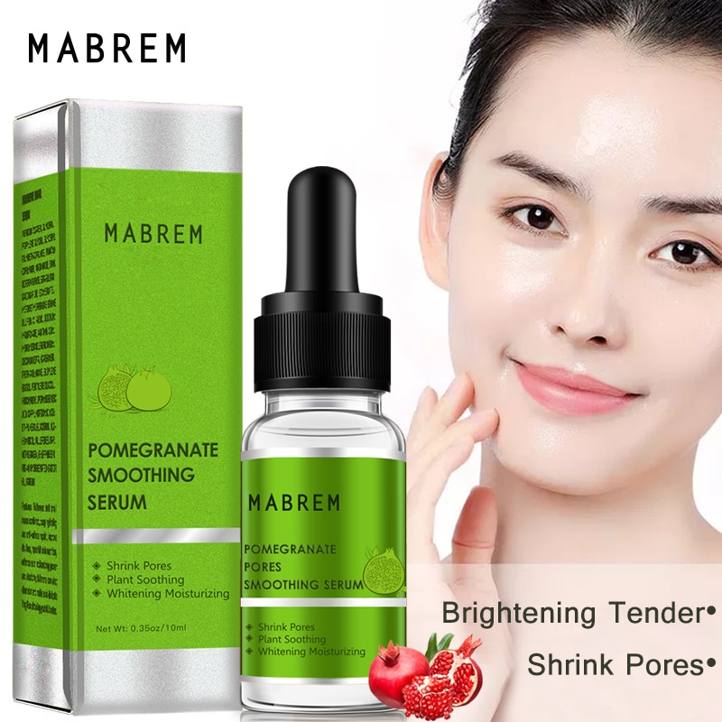 MABREM Pore Shrinking Serum Essence Pores Treatment Moisturizing Relieve Dryness Oil-Control Firming Repairing Smooth Skin Care