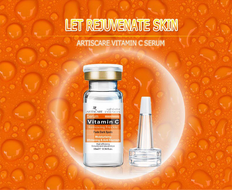 ARTISCARE serum for face whitening anti winkles 8pcs/lot hyaluronic acid essence vitamin c serum facial acne treatment skin care
