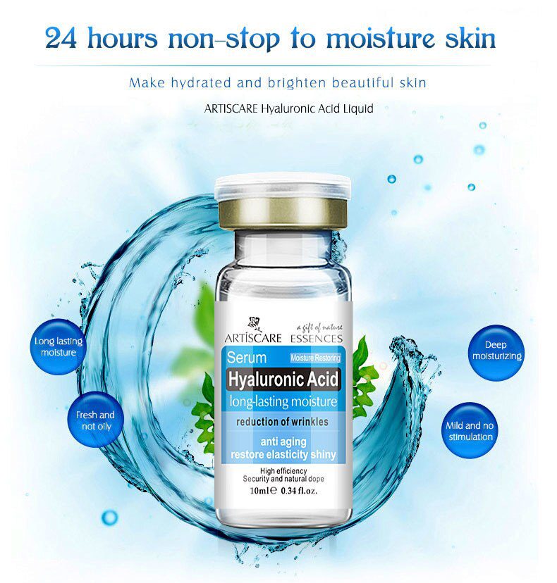 ARTISCARE Vitamin C Serum+Six Peptides Serum 24K Gold+Hyaluronic Acid Serum Anti-Aging Moisturizing Skin Care Whitening Brighten