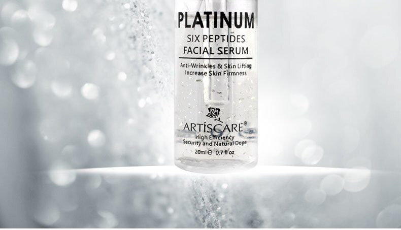 ARTISCARE Nicotinamide + Platinum + 24k Gold Six Peptides Essence 3pcs/lot Anti Wrinkles & Whitening Serum for Face Care Cream