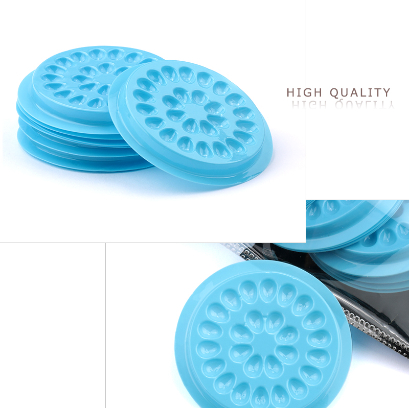 Wholesale Glue Gasket Eyelash glue holder Adhesive Pallet Eyelash Extension glue pads stand on eyelash plastic makeup tools