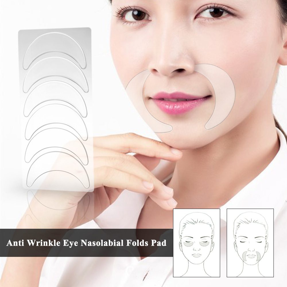 Reusable Anti Wrinkle Neck Pad Silicon Transparent Anti Microgroove Removal Neck Sticker Skin Care Silica Gel Patch Facial Care