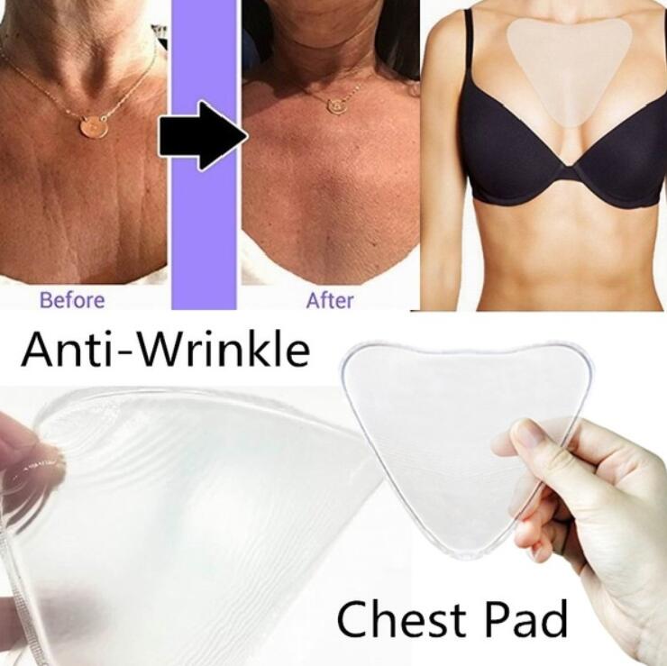 Reusable Anti Wrinkle Neck Pad Silicon Transparent Anti Microgroove Removal Neck Sticker Skin Care Silica Gel Patch Facial Care