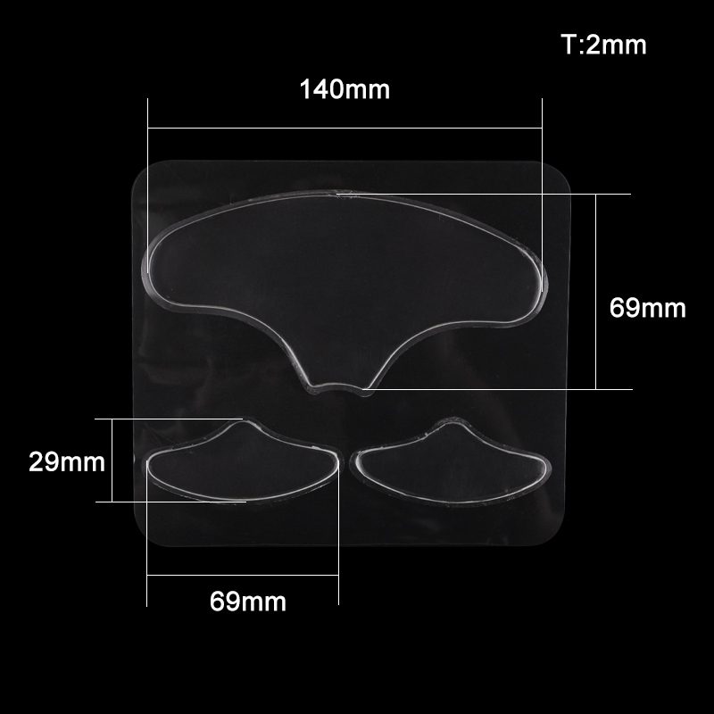 Reusable Anti Wrinkle Neck Pad Silicon Transparent Anti Microgroove Removal Neck Sticker Skin Care Silica Gel Patch Facial Care