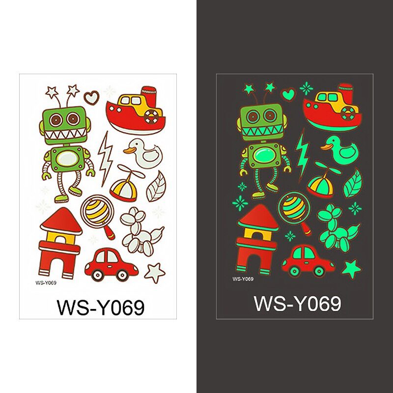 Luminous Tattoo Sticker Children Arm Face Glowing Tattoo Children Body Art Tattoo Dinosaur Pirate Unicorn Mermaid Tattoo Cartoon Luminous Tattoo Sticker Children Arm Face Glowing Tattoo Children Body Art Tattoo Dinosaur Pirate Unicorn Mermaid Tattoo Cartoon